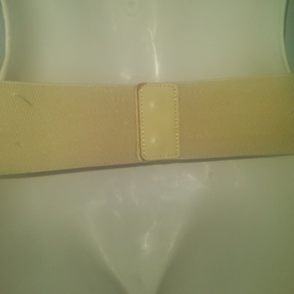 10/$10 Stretch Belt Cream L - Picture 2 of 8